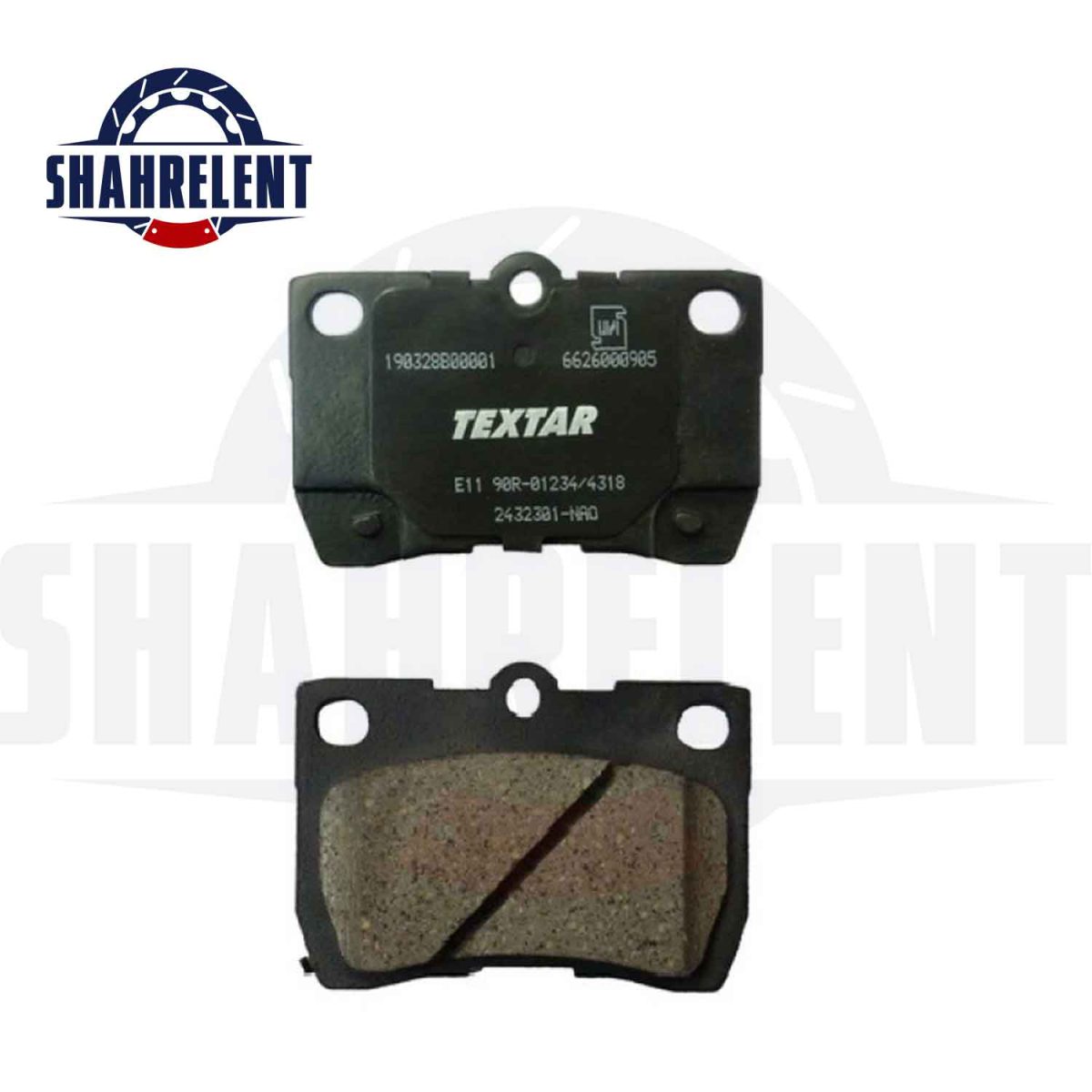 لنت ترمز عقب لکسوس GS،لکسوس IS برند Textar کد 2432301