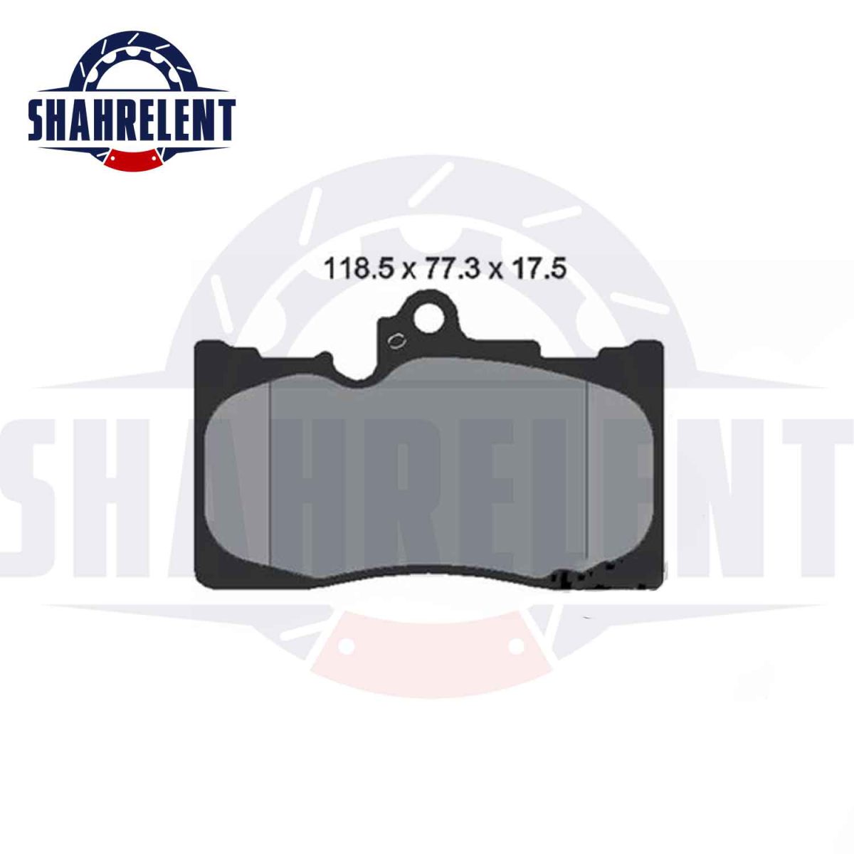 لنت ترمز جلو لکسوس IS (نوع B) برند تویوتا (GENUINE PARTS) - Image 3