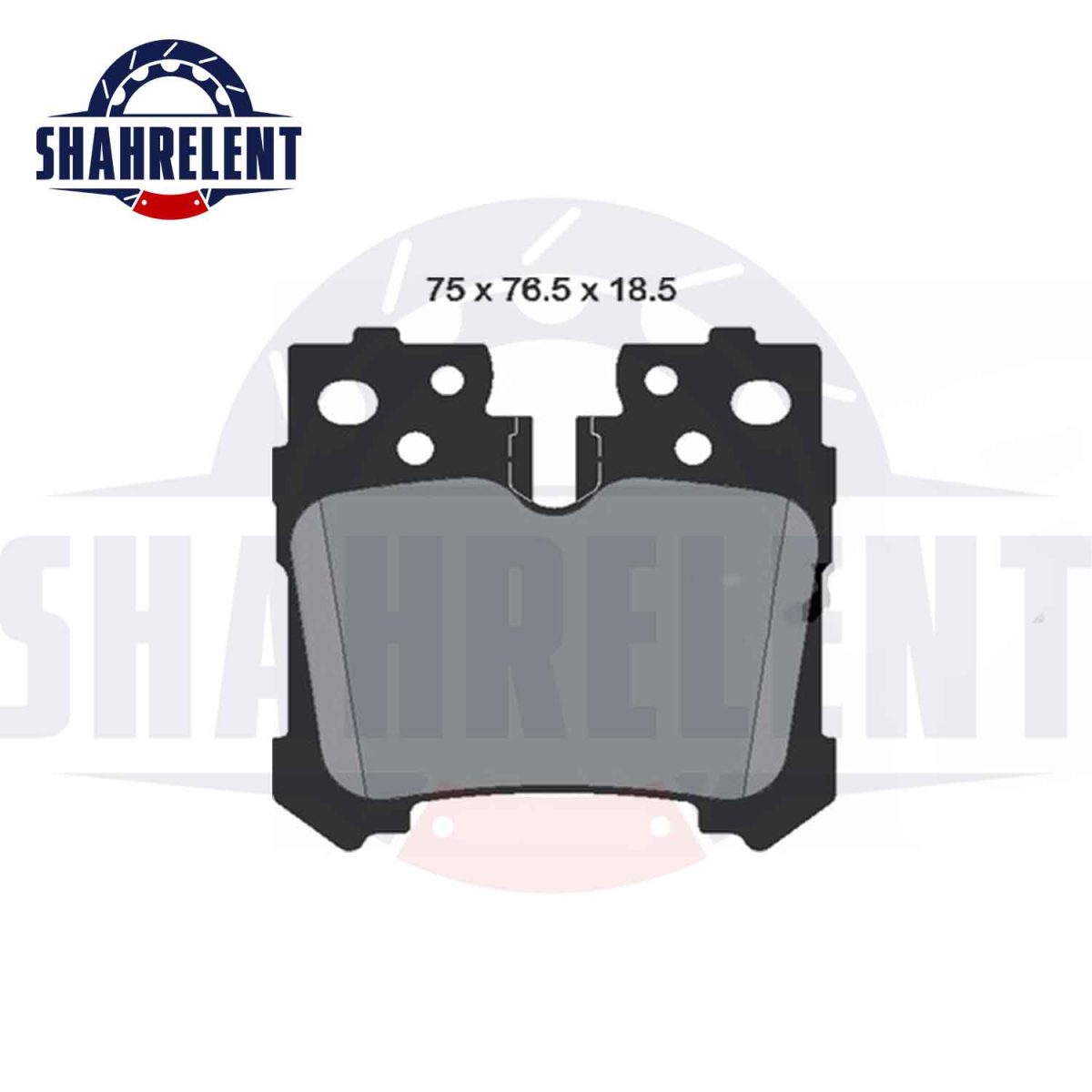 لنت ترمز عقب لکسوس LS برند اصلی تویوتا (GENUINE PARTS) - Image 3