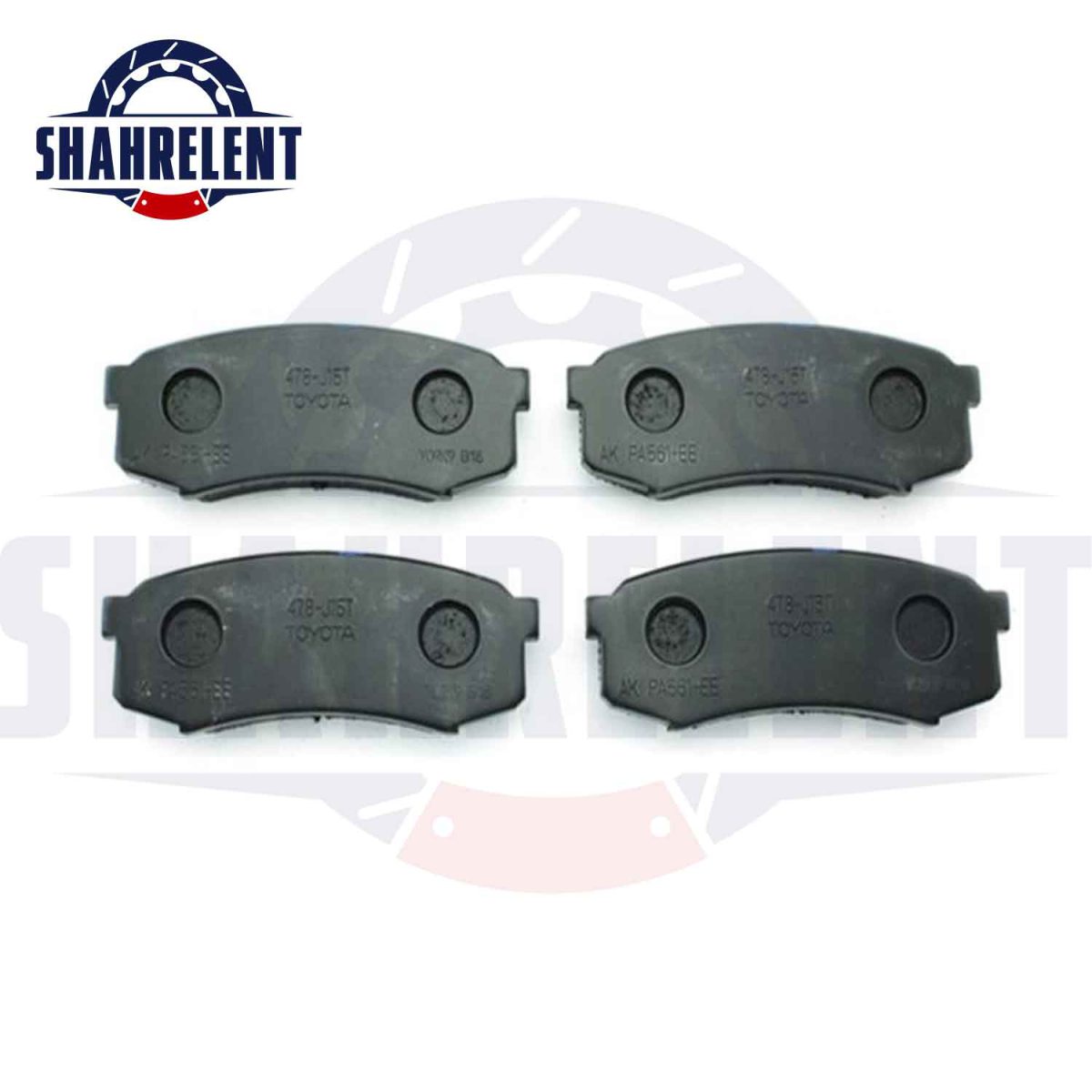 لنت ترمز عقب تویوتا فورچونر برند اصلی تویوتا (GENUINE PARTS) - Image 2