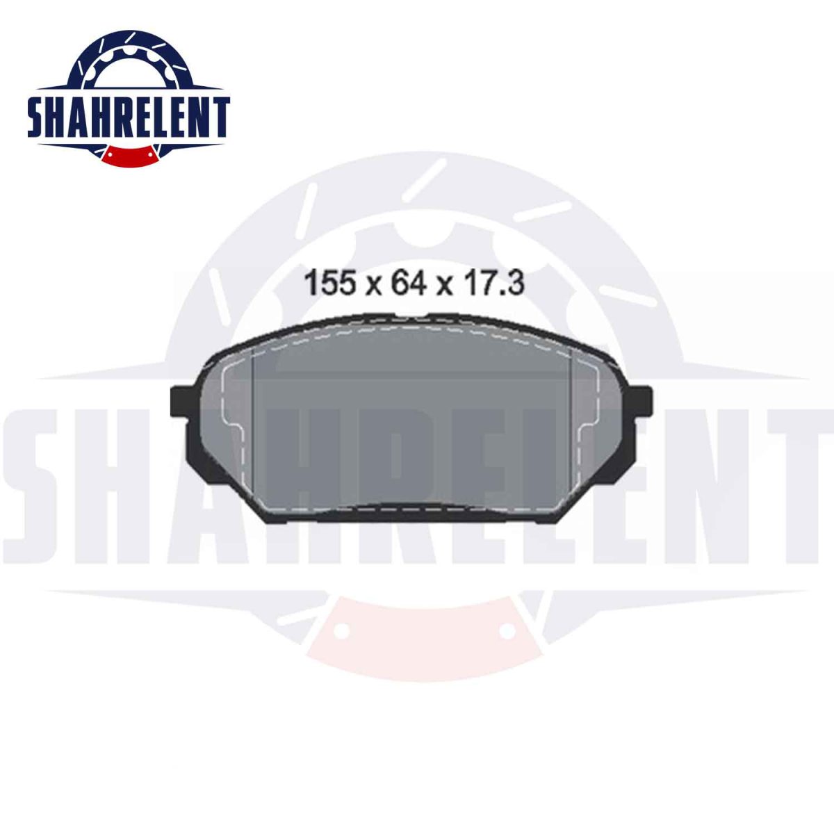 لنت ترمز جلو هیوندای وراکروز (IX55) برند اصلی (Genuine Parts) - Image 3