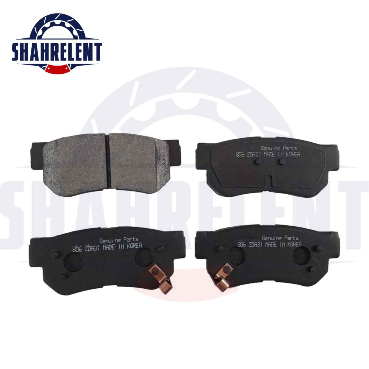 لنت ترمز عقب هیوندای توسان ix35 (JM) (نوعA) برند اصلی (Genuine Parts) - Image 2