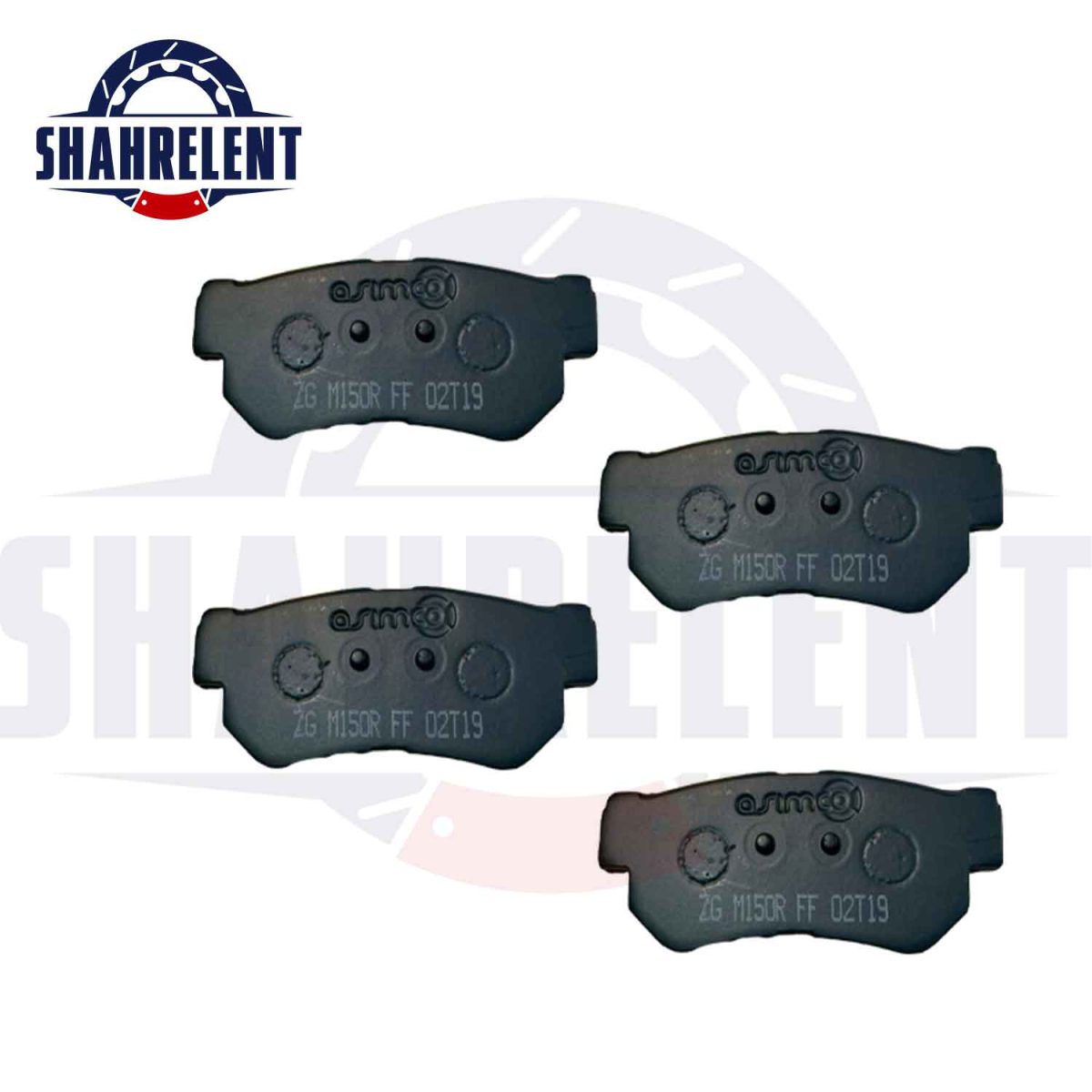 لنت ترمز عقب کیا اپتیما MG برند آسیمکو (ASIMCO) - Image 2