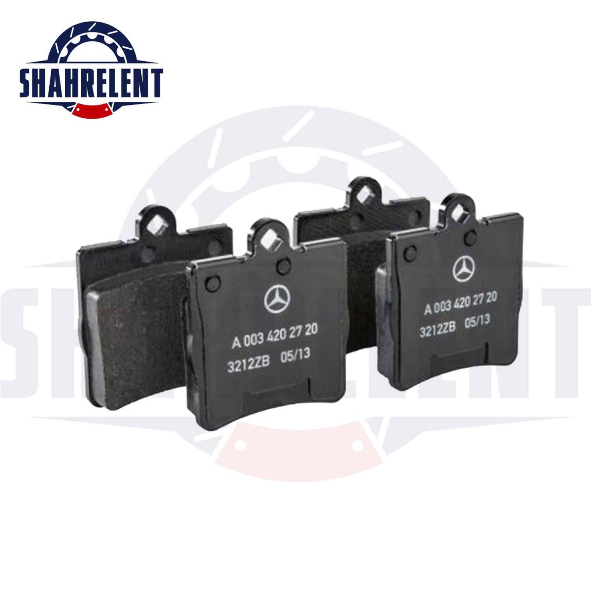 لنت ترمز عقب مرسدس بنز C(W203) برند اصلی مرسدس بنز (Mercedes-Benz) (نوع A) - Image 2