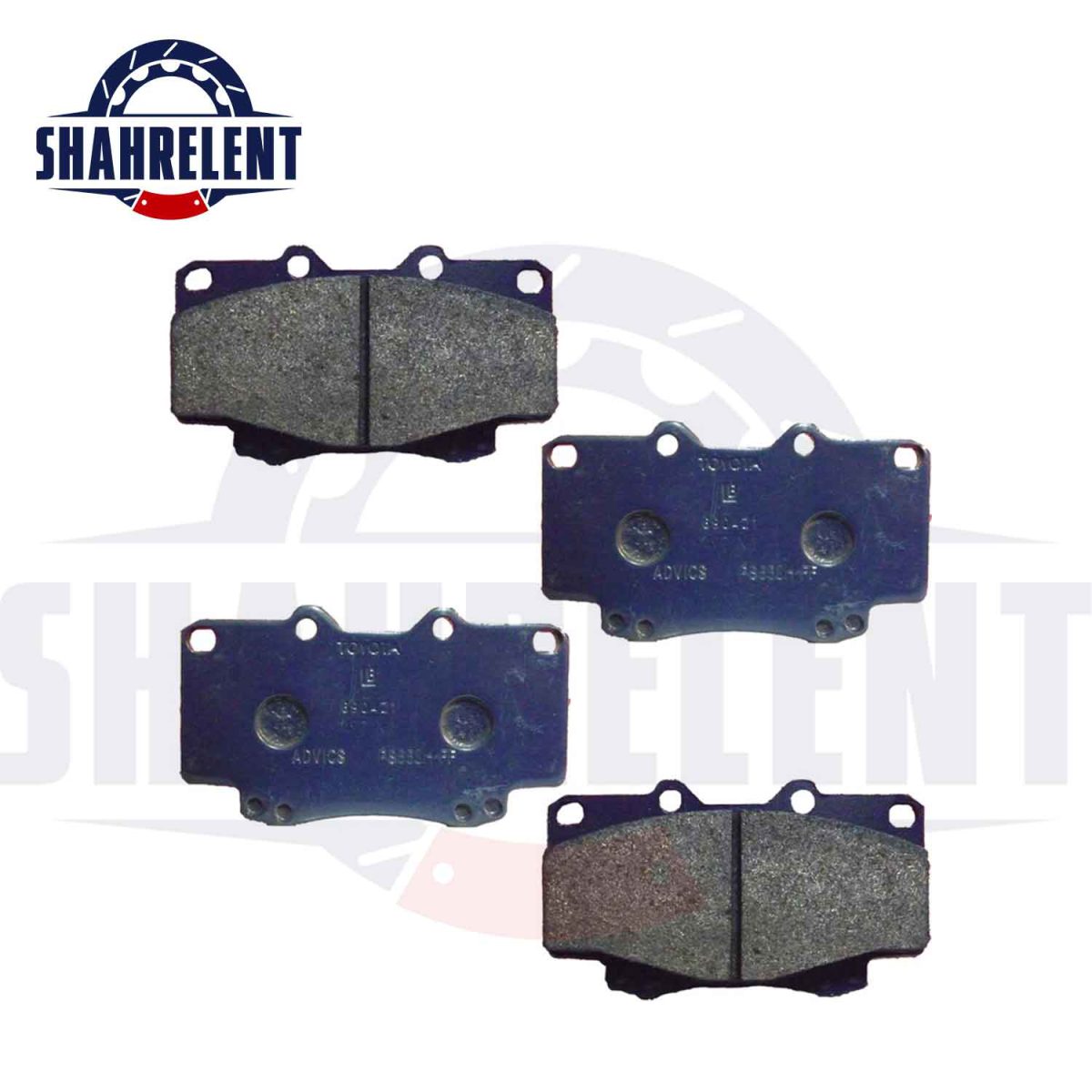 لنت ترمز جلو تویوتا هایلوکس ویگو (شاسی بلند) (2012-2006) برند اصلی تویوتا (GENUINE PARTS) - Image 2