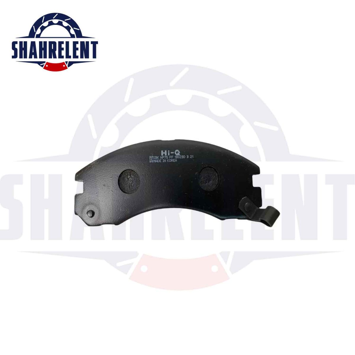 لنت ترمز جلو میتسوبیشی پاجرو مونتاژ (گروه بهمن) برند های-کیو (HI-Q) - Image 2