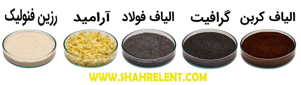 انواع لنت ترمز و مواد تشکیل‌دهنده آنها