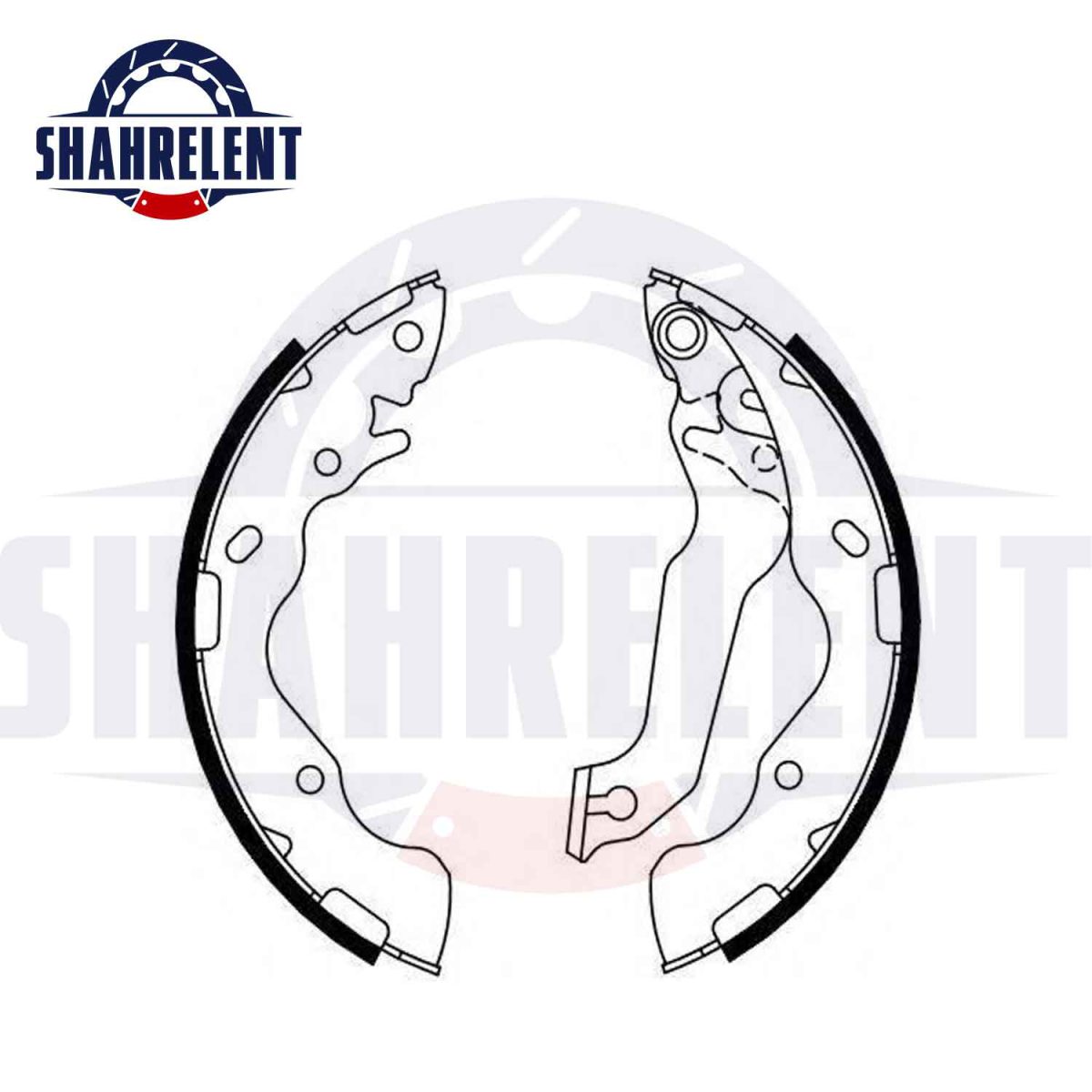 لنت ترمز عقب (کفشکی) کیا سراتو مونتاژ (سایپایی) برند اصلی (Genuine Parts) - Image 3